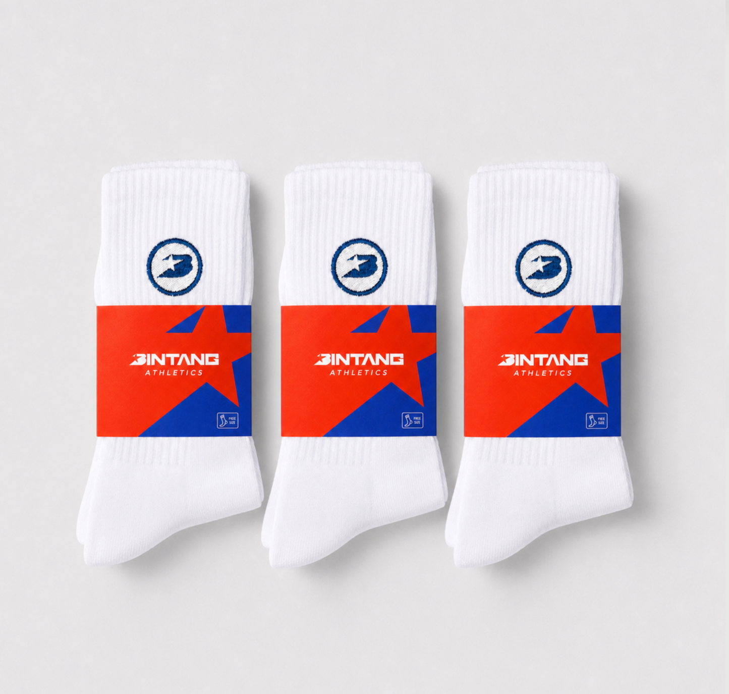 Everyday Athletics Socks - BINTANG B (PACK OF 3)